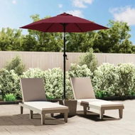 Detailed information about the product Parasol Burgundy 200x224 cm Aluminium