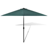 Detailed information about the product Parasol Green 3m Steel Pole