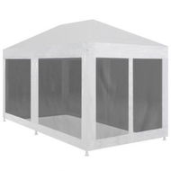 Detailed information about the product Party Tent With 6 Mesh Sidewalls 6x3 M