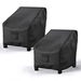 Patio Chair Covers for Outdoor Furniture Waterproof 2 Pack,Lawn Chair Covers 600D Heavy Duty Oxford Cloth,Large Covers for Lounge Lawn Deep Seat Black. Available at Crazy Sales for $29.99