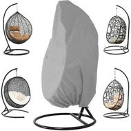 Detailed information about the product Patio Hanging Chair Cover, Egg Swing Chair Cover Waterproof Outdoor Furniture Protector Garden Pod Chair Cover 210D Oxford Fabric,Grey