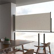 Detailed information about the product Patio Retractable Side Awning 100 X 300 Cm Cream