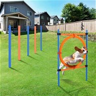Detailed information about the product Pawise Dog Agility Equipment Set Pet Obstacle Training Course Tunnel Pole