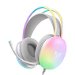 PC Gaming Headset with Microphone, Wired RGB Rainbow Gaming Headphones for PS4/PS5/MAC/Laptop, 3.5mm Audio Over Ear Headphone with Lightweight, Stereo Surround, Auto-Adjust Headband, 50mm Drivers. Available at Crazy Sales for $44.95