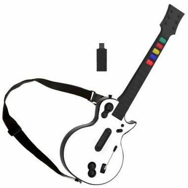PC Guitar Hero Wireless Legends Rock Dongle Adapter Bundle for PS3 /Computer Windows/Mac