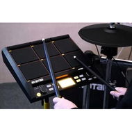 Detailed information about the product PD705 Sample Pad, Portable Multipad for Drummers, With 9 Velocity Sensitive Drum Pads, 592 Percussion Sounds, Support USB/MIDI In Out/AUX