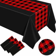 Detailed information about the product PE Tablecloth 10 Pack 137x274cm Disposable Leakproof Sturdy Rectangle 2025 Graduation Decorations Christmas Dinner Birthday Supply Party COL White Gold