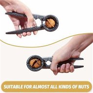 Detailed information about the product Pecan Nut Cracker, Walnut Plier Opener Tool with Non slip Handle