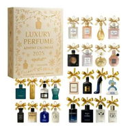 Detailed information about the product Perfume Advent Calendar 2025, 24 Day 2D Acrylic Perfume Display Gift Set for Women and Men