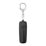 Detailed information about the product Personal Alarm Keychain 130dB Self Defense Security With Led Light For Women Girls Kids Elderly Color Black