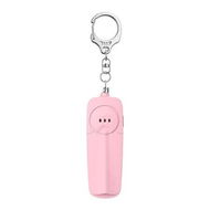 Detailed information about the product Personal Alarm Keychain 130dB Self Defense Security With Led Light For Women Girls Kids Elderly Color Pink