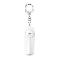 Detailed information about the product Personal Alarm Keychain 130dB Self Defense Security With Led Light For Women Girls Kids Elderly Color White