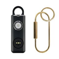 Detailed information about the product Personal Alarm Keychain for Women Safety Loud 130 dB Siren with Strobe Light and Carabiner Helps Women Children Girls Seniors Elderly Emergency Call