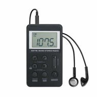 Detailed information about the product Personal AM/FM Pocket Radio Portable,Mini Digital Tuning Walkman Radio,with Rechargeable Battery,Earphone,Lock Screen