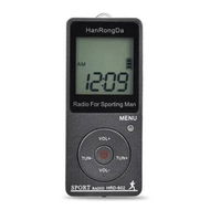 Detailed information about the product Personal Portable Radio AM/FM, Mini Radio with Digital Tuning LCD Display and Backlight Time for Walking, Jogging