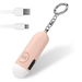 Personal Safety Alarm Keychain, 130dB High-Pitched Emergency Personal Alarm with LED Strobe Light Safety Siren Whistle for Women Elderly Kids (Pink). Available at Crazy Sales for $19.95