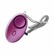 Detailed information about the product Personal Safety Alarm Keychain For Women Eldery Kid with LED Light Emergency 130dB Sound Keyring Portable Color Purple