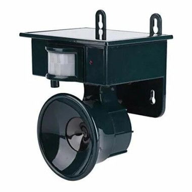 Pest Repeller Solar Powered Outdoor Ultrasonic Bird Crow Animal Repellent Scarer Garden Wildlife Deterrent Eco Friendly