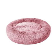 Detailed information about the product Pet Bed Memory Foam Dog Donut Pink Large