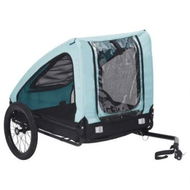 Detailed information about the product Pet Bike Trailer Blue and Black