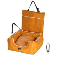 Detailed information about the product Pet Car Seat Travel Safety Carrier Orange