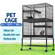 Detailed information about the product Pet Cat House Rabbit Hutch Ferret Hamster Animal Home Aviary Bird Cage Guinea Pig Chinchilla 4 Levels