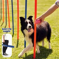 Detailed information about the product Pet Dog Weave Pole Puppy Interactive Toys Agility Equipment Exercise Training 12pcs Adjustable With Carrying Case