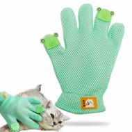 Detailed information about the product Pet Grooming Glove Efficient Pet Hair Remover Massage - Enhanced Five Finger Design Perfect For Long Short Fur Left And Right Hand Pet Bathing (Green)