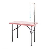 Detailed information about the product Pet Grooming Salon Table Foldable 97cm Dog Cat PINK