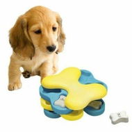 Detailed information about the product Pet Interactive Puzzle Game Dog Brick ToysWith Spin And Twist Layers For Pet Slow Feeding Bowl Funny Playing Toy For Dogs Cats