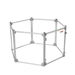 Pet Playpen Transparent Acrylic Clear Folding Dog Fence Kennel 6 Panel. Available at Crazy Sales for $299.96