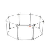 Detailed information about the product Pet Playpen Transparent Acrylic Clear Folding Dog Fence Kennel 8 Panel