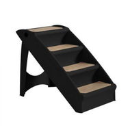 Detailed information about the product Pet Ramp Indoor Dog Steps Stair Black