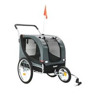 Detailed information about the product Pet Stroller Bike Trailer 3-IN-1 Sunroof