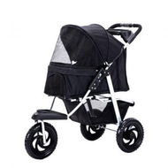 Detailed information about the product Pet Stroller Pram Dog Carrier Trailer