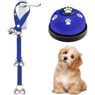 Detailed information about the product Pet Training Bells for Go Outside Potty Training and Communication Device Loud Dog Bell Cat Puppy Interactive Toys Adjustable Strap Door Bell (Blue)