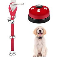 Detailed information about the product Pet Training Bells for Go Outside Potty Training and Communication Device Loud Dog Bell Cat Puppy Interactive Toys Adjustable Strap Door Bell (Red)