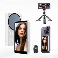 Detailed information about the product Phone Vlog Selfie Monitor Screen, Wireless Remote Back Camera Monitor, No Latency, Selfie/Vlogging/Live Streaming Compatible with iPhone Android (White)
