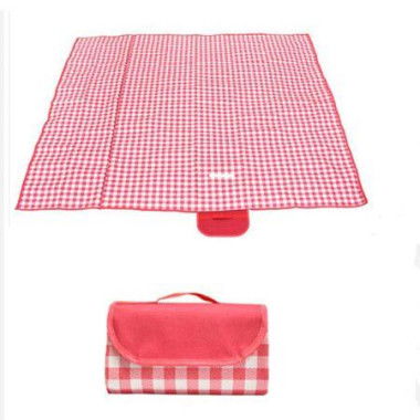 Picnic Blanket Outdoor Picnic Mats Portable Mat (Red)