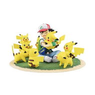 Detailed information about the product Pikachu Pokemon Battle Action Figure Set Hand Model