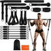 Pilates Bar Kit with Resistance Bands,Heavy Duty Pilates Equipment for Men,Training Bands with Handles for Legs,Shoulders,Portable Workout Equipment,Black. Available at Crazy Sales for $39.99