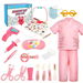 Pink Childrens Simulated Medical Set Family Care Grooming Doctor Toy Pet Set for Ages 6 and Up. Available at Crazy Sales for $24.99