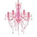 Pink Crystal Light 5 Bulb. Available at Crazy Sales for $109.95