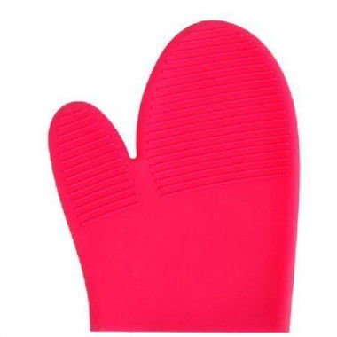 Pink Heat Hot And Skid Resistant Oven Mitt Glove Protect