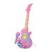 Pink Kids Light and Music Guitar with Microphone Sing Along with Flashing Stage Light Pedals Gift for Kids. Available at Crazy Sales for $24.99