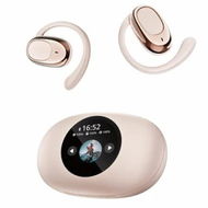 Detailed information about the product Pink OnEar Color Screen Bluetooth Headset UltraLong Battery Life HIFI Sound Quality Comfortable Noise Reduction AI Translation Battery Display