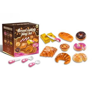 Pink Play Home Kitchen Toys Afternoon Tea Simulation Dessert Food Girl Toys Gifts ParentChild for Ages 3 and Up