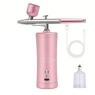 Detailed information about the product Pink Portable Electric Spray Pen Nail Beauty Gundam Model Coloring Cake Decoration