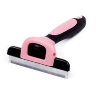 Detailed information about the product Pink Professional Pet Grooming Shedding Tool Quality Hair Removal Animal Brush Pet Care Essentials Portable