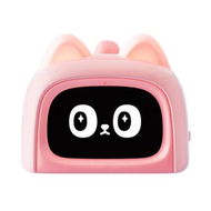 Detailed information about the product Pink Smart Alarm Clock with AI Dialogue Function Ideal For Elementary School Students And Early Education